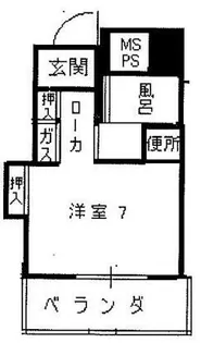 イーストアヴェニュー【5階】の間取り