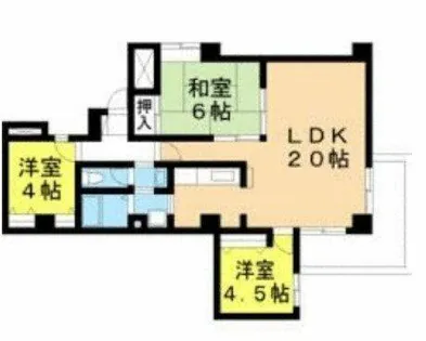 メゾン富士才【3階】の間取り