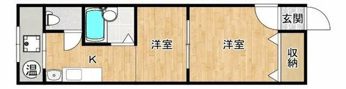 ニューサンシャイン【8階】の間取り