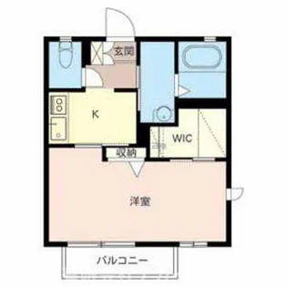 加東市上中(グリーンロード上中)【201号室】の間取り