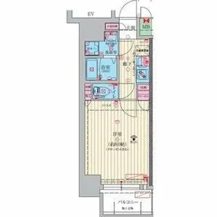 ファーストフィオーレあびこ【10階】の間取り