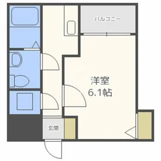 SERENiTE本町reflet【10階】の間取り
