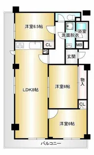 インプルーブ天六【8階】の間取り