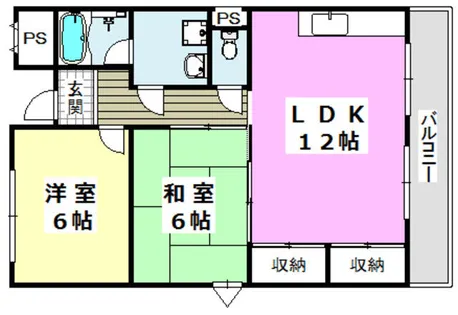 シャンテコウノキ【301号室】の間取り