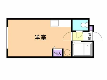 ハイツプラタナス1号館【203号室】の間取り
