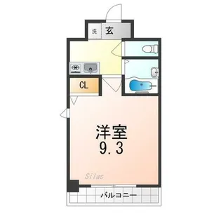 アティ今出川【5階】の間取り