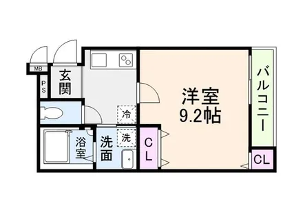 フジパレス堺白鷺Ⅲ番館【2階】の間取り