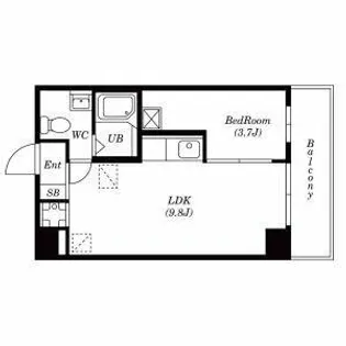 MTビルディング【10階】の間取り