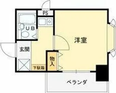 大阪府大阪市中央区内久宝寺町2丁目【マンション】の間取り