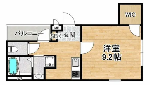 大阪府箕面市半町3丁目【アパート】の間取り