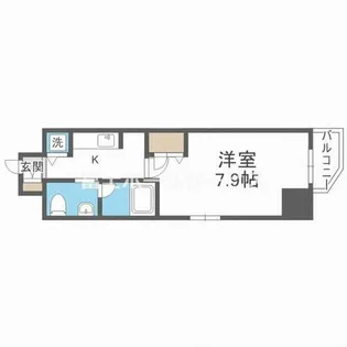 アーデン堺筋本町【10階】の間取り