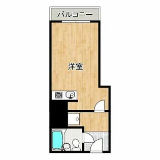 ソシオコート難波【4階】の間取り