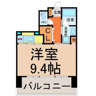 CASTELLO ASSO(カステロアッソ)【4階】の間取り