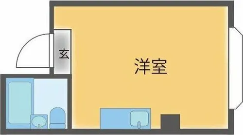 苅田ハイツ【3階】の間取り