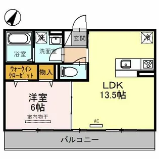 アーバーオークス【302号室】の間取り