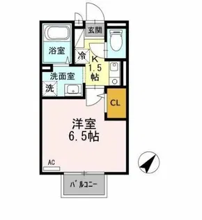 セジュール加守田SE【2階】の間取り