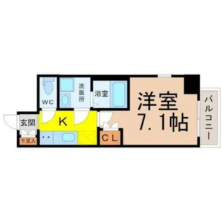 VANCOUVER1118大曽根【6階】の間取り