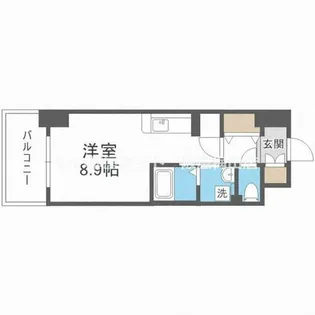 LOWLANDS西天満【5階】の間取り