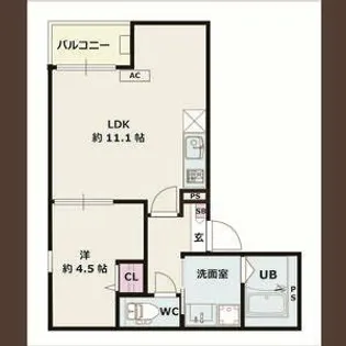 Jack aichiⅠ【1階】の間取り