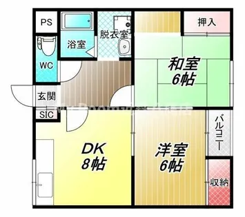 どむーるはぎわら【1階】の間取り