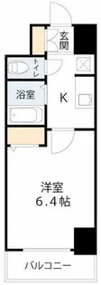 エステムコート梅田・天神橋リバーフロント【10階】の間取り