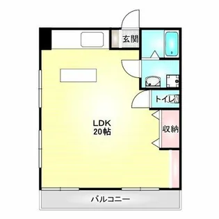 マツヤビルⅡ【3階】の間取り