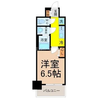 プレサンスTHE新栄【8階】の間取り