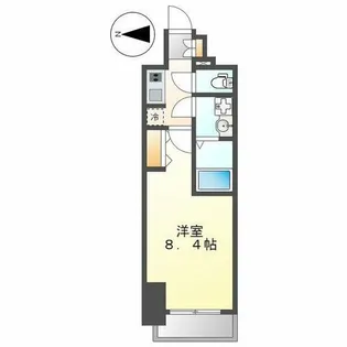 S-RESIDENCE山王【9階】の間取り