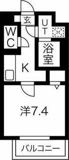 レジデンスルイーダ【2階】の間取り
