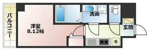 S-FORT桜ノ宮【4階】の間取り