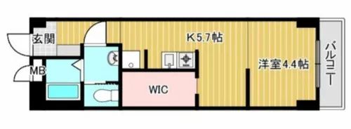 メゾン御影中町【302号室】の間取り