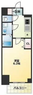 エスリード ザ グラン大阪ノース【10階】の間取り