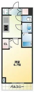 エスリード ザ・グラン大阪ノース【11階】の間取り