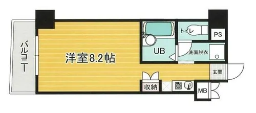 ライフタウンⅡ【4階】の間取り