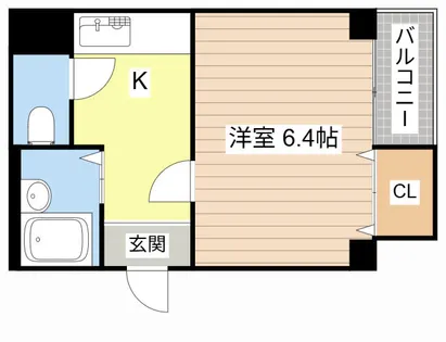 メゾン蔵【206号室】の間取り
