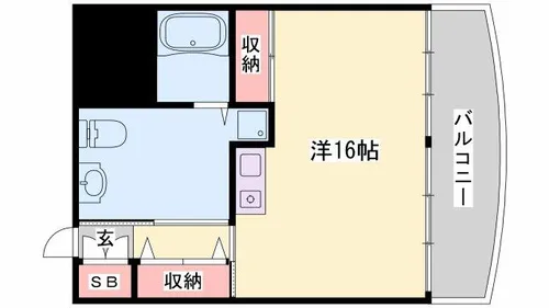 ハッピーエイジ土山【7階】の間取り