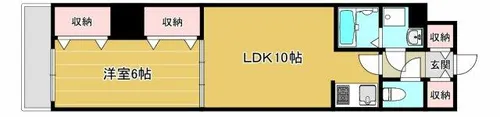 セレノスクエア【305号室】の間取り
