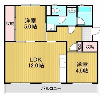 ヴィラナリー千代田10号棟【2階】の間取り