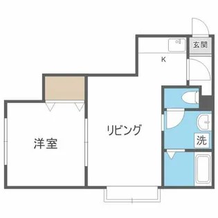 ホワイトヴィレッジ41【103号室】の間取り