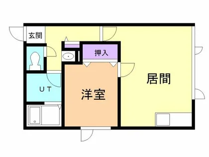 ペアフォレスト【203号室】の間取り