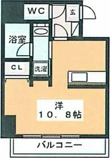ラグゼナ浄心【9階】の間取り