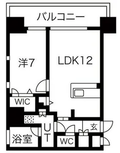 ファーストレジデンス栄【4階】の間取り
