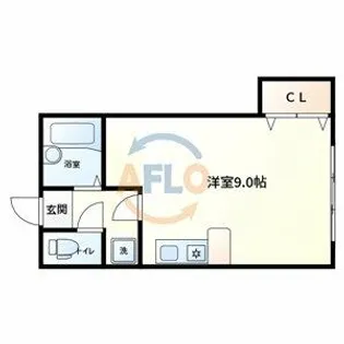五條ハイツ【3階】の間取り