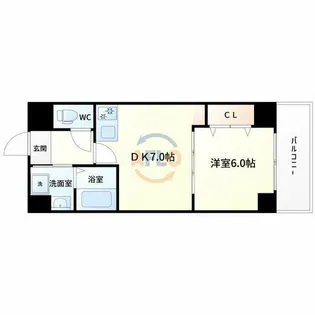 グランブルジュ【3階】の間取り