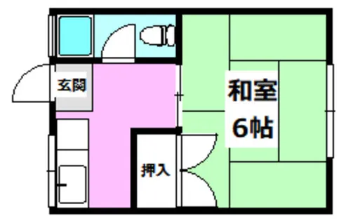 エクステンド茨木【402号室】の間取り