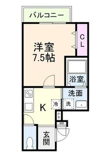 フジパレス初芝駅南イースト【3階】の間取り