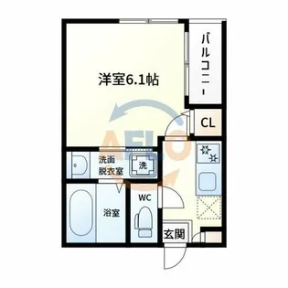 桜ハーモニーテラス【2階】の間取り