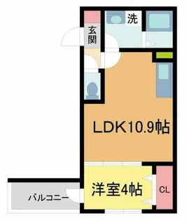 LE COCON【3階】の間取り