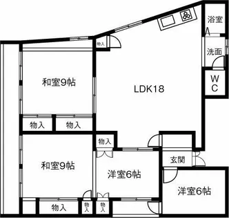 ルシエ春日井【2階】の間取り