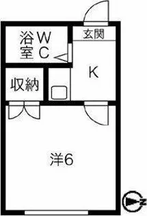 エスポワール左京山【2階】の間取り